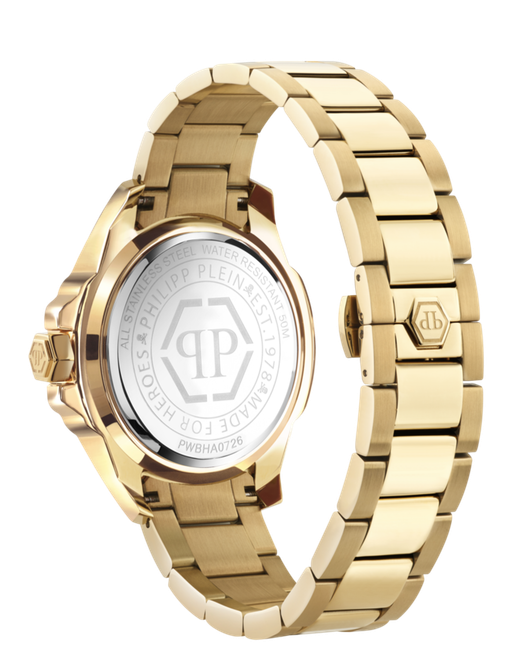 Reloj Philipp Plein Hombre PWBHA0726 Acero Dorado Analógico