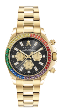 Reloj Philipp Plein Hombre PWGHA0626 Cronógrafo Acero Dorado Analógico