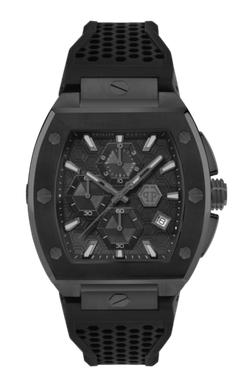 Reloj Philipp Plein Hombre PWHHA0326 Sport Negro Cronógrafo Acero Negro Analógico