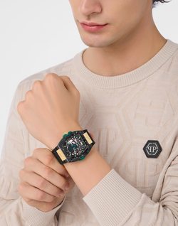Reloj Philipp Plein Hombre PWJFA0325 Sport Negro Fibra de Carbono Automático