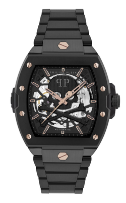Reloj Philipp Plein Hombre PWJFA0725 Acero Negro Analógico The Skeleton Auto