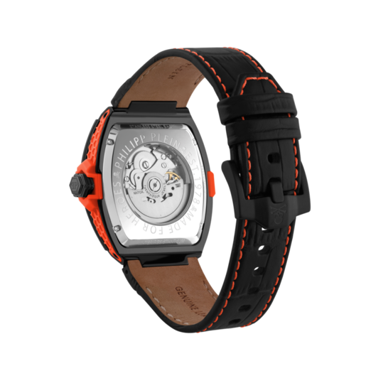 Reloj Philipp Plein Hombre PWJFA1326 Piel Negra Acero Automático