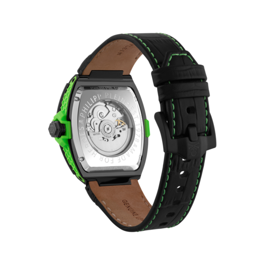 Reloj Philipp Plein Hombre PWJFA1426 Piel Negra Acero Automático