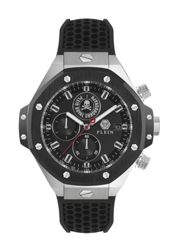 Reloj Philipp Plein Hombre PWLFA0225 Acero Bicolor Negro Analógico Chrono Royal Sport-Tech