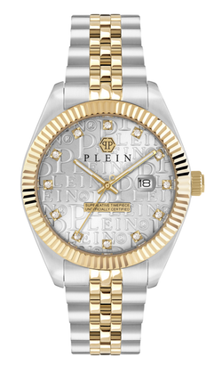 Reloj Philipp Plein Hombre PWMFA0425 Acero Bicolor Dorado Analógico New Date Superlative