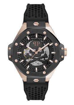 Reloj Philipp Plein Hombre PWPFA0224 Acero Rose Bicolor Negro Analógico