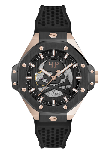 Reloj Philipp Plein Hombre PWPFA0224 Acero Rose Bicolor Negro Analógico