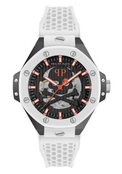Montre Philipp Plein Homme PWPFA0724 Sport Blanc Plein Skeleton Royal