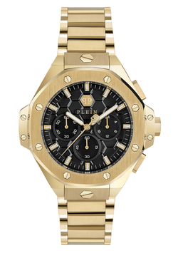 Reloj Philipp Plein Hombre PWPSA0424 Cronógrafo Acero Dorado Analógico