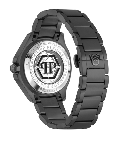Reloj Philipp Plein Hombre PWRAA0823 Acero Negro Automático