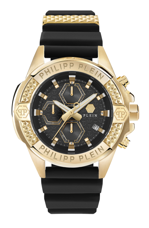 Reloj Philipp Plein Hombre PWWFA0225 Cronógrafo Acero Dorado Analógico
