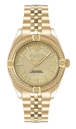 Reloj Philipp Plein Hombre PWZFA0325 Acero Dorado Analógico