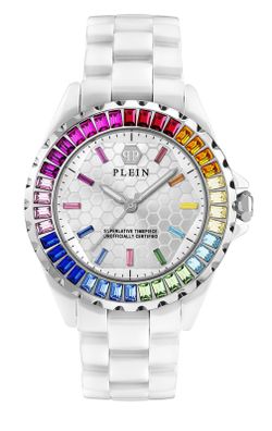 Philipp Plein Women's Watch PWPPA0124 Steel Plein Heaven Multicolor Zirconia