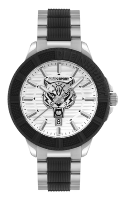 Reloj Philipp Plein Sport Hombre PSAEA0624 Acero Plateado Bicolor Negro