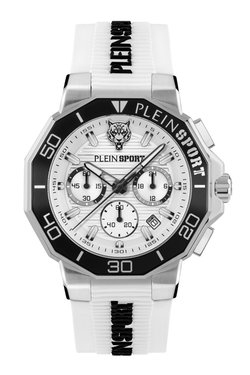 Reloj Philipp Plein Sport Hombre PSAGA0225 Sport Blanco Bicolor Negro Cronógrafo Analógico