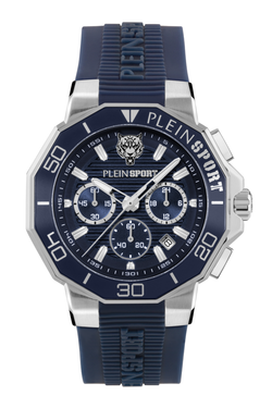 Reloj Philipp Plein Sport Hombre PSAGA0325 Sport Azul Bicolor Plateado Analógico