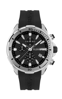 Reloj Philipp Plein Sport Hombre PSBEA0124 Sport Plateado Bicolor Negro Cronógrafo Analógico