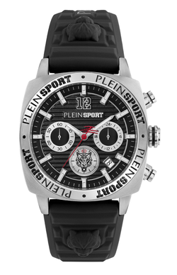 Reloj Philipp Plein Sport Hombre PSGBA0623 Sport Negro Bicolor Plateado Cronógrafo Analógico