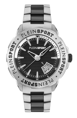 Reloj Philipp Plein Sport Hombre PSGDA0724 Acero Plateado Bicolor Negro Analógico