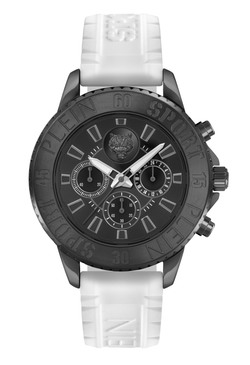 Reloj Philipp Plein Sport Hombre PSMEA0324 Sport Negro Bicolor Blanco Cronógrafo Analógico