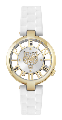 Reloj Philipp Plein Sport Mujer PSMBA1423 Sport Blanco Bicolor Dorado Analógico