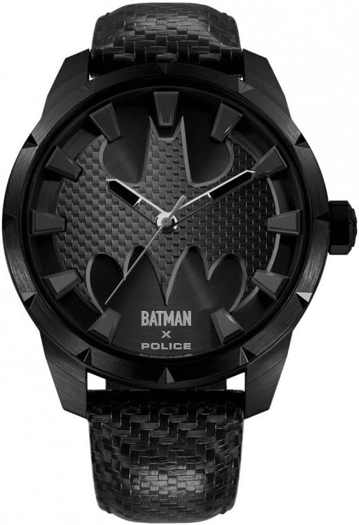 Reloj Police Hombre PEWGA0075502 Edición Limitada Batman Acero Negro Analógico