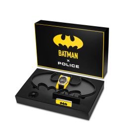 Reloj Police Hombre PEWGA0090006-SET Piel Negra Acero Dorado Analógico