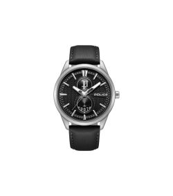 Reloj Police Hombre PEWGB0092601 Piel marrón Acero Analógico