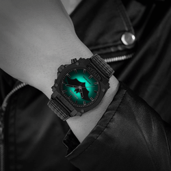 Reloj Police Hombre PEWGD0022601 Edición Limitada Batman Acero Negro Analógico