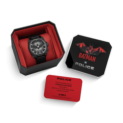 Reloj Police Hombre PEWGD0022601 Edición Limitada Batman Acero Negro Analógico
