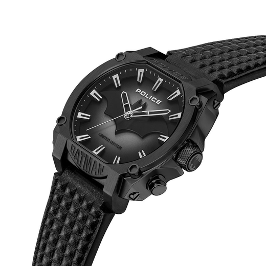 Reloj Police Hombre PEWGD0022601 Edición Limitada Batman Acero Negro Analógico