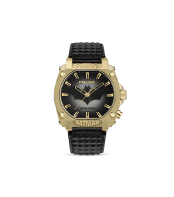 Reloj Police Hombre PEWGD0022602 Sport Negro Acero Dorado Analógico