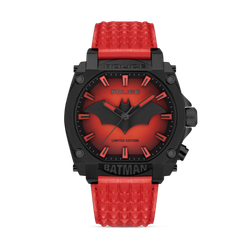 Reloj Police Hombre PEWGD0022604 Piel Roja Batman Acero Analógico