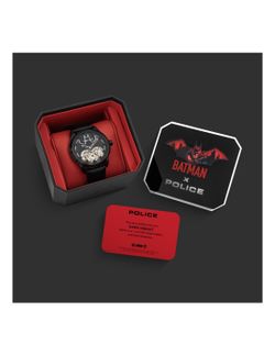 Reloj Police Hombre PEWGE0022701 Edición Limitada Batman Acero Negro Automático