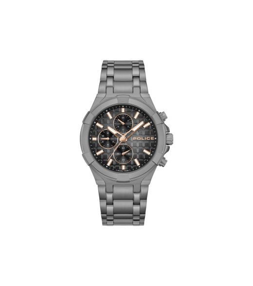 Reloj Police Hombre PEWGK0082005 Cronógrafo Acero Negro Analógico