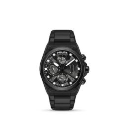 Reloj Police Hombre PEWGK2239106 Cronógrafo Acero Negro Analógico