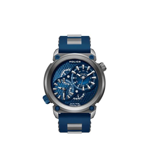 Reloj Police Hombre PEWGM0071803 Sport Azul Acero Analógico