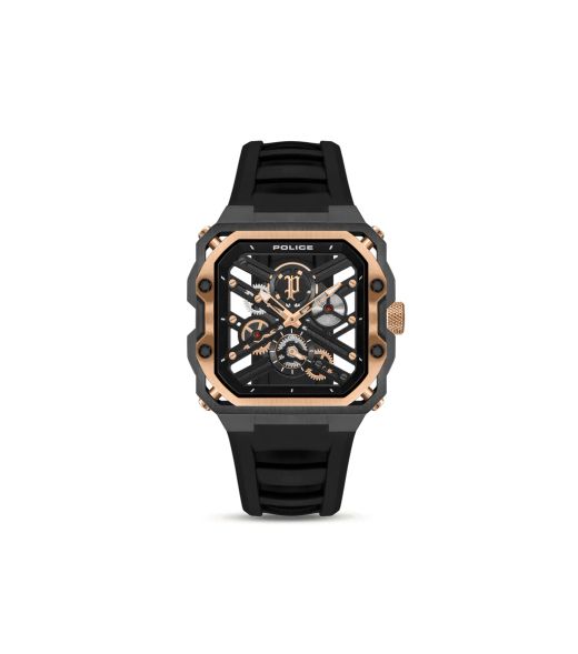Reloj Police Hombre PEWGM0072002 Sport Negro Acero Analógico