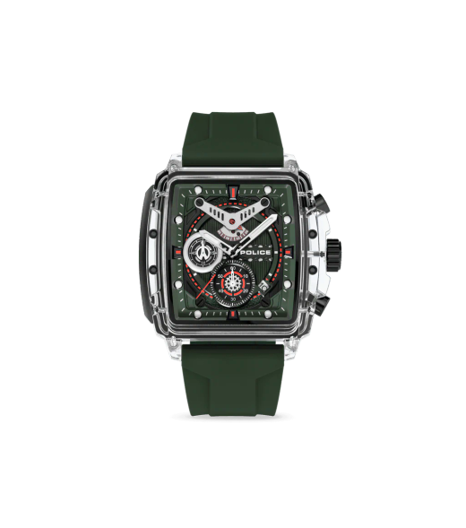 Reloj Police Hombre PEWGO0052404 Sport Verde Cronógrafo Analógico