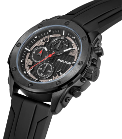 Reloj Police Hombre PEWGO00777X1 Sport Negro Cronógrafo Acero Analógico