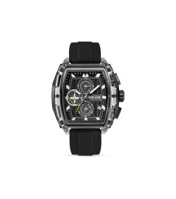 Reloj Police Hombre PEWGO00778X4 Sport Negro Cronógrafo Acero Analógico