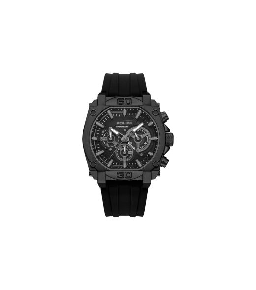 Reloj Police Hombre PEWGO0092901 Sport Negro Cronógrafo Acero Analógico