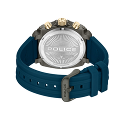 Reloj Police Hombre PEWGQ0040001M Sport Azul Cronógrafo Acero Gris Analógico