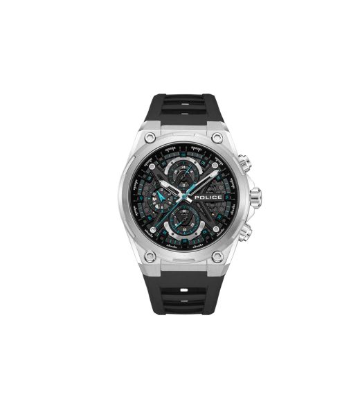 Reloj Police Hombre PEWGQ0054301M Sport Negro Cronógrafo Acero Analógico