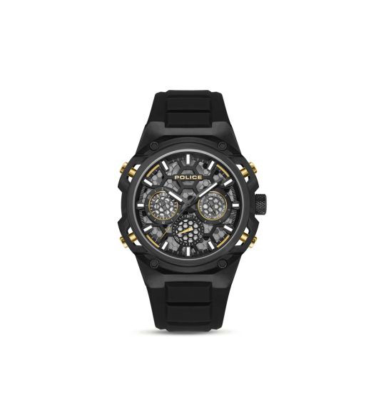 Reloj Police Hombre PEWGQ0071901 Sport Negro Acero Analógico