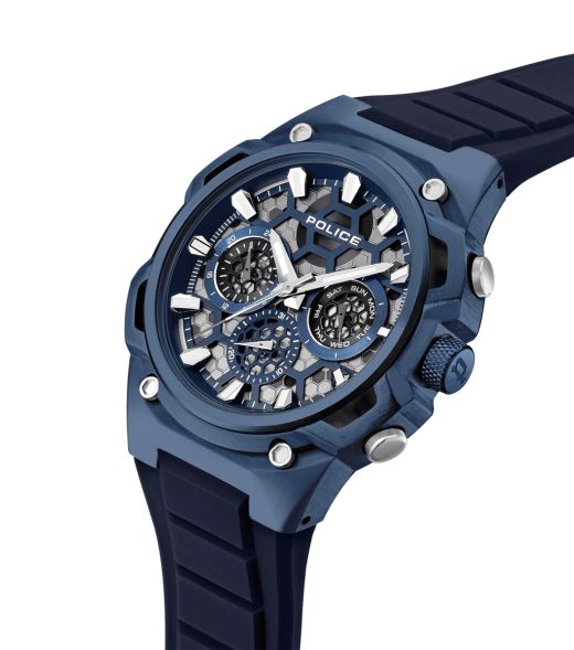 Reloj Police Hombre PEWGQ0071903 Sport Azul Acero Analógico