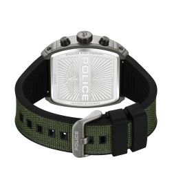 Reloj Police Hombre PEWGQ0093401 Sport Verde Cronógrafo Acero Analógico