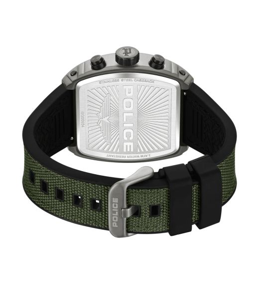 Reloj Police Hombre PEWGQ0093401 Sport Verde Cronógrafo Acero Analógico