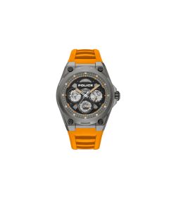 Reloj Police Hombre PEWGQ0093802 Sport Naranja Cronógrafo Acero Analógico