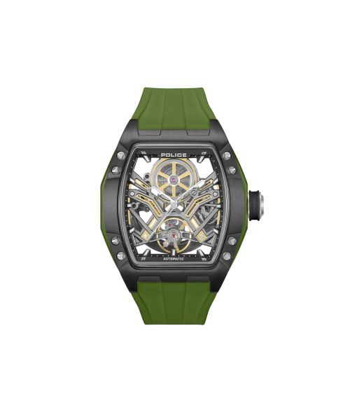 Reloj Police Hombre PEWGR0082101 Sport Verde Acero Automático